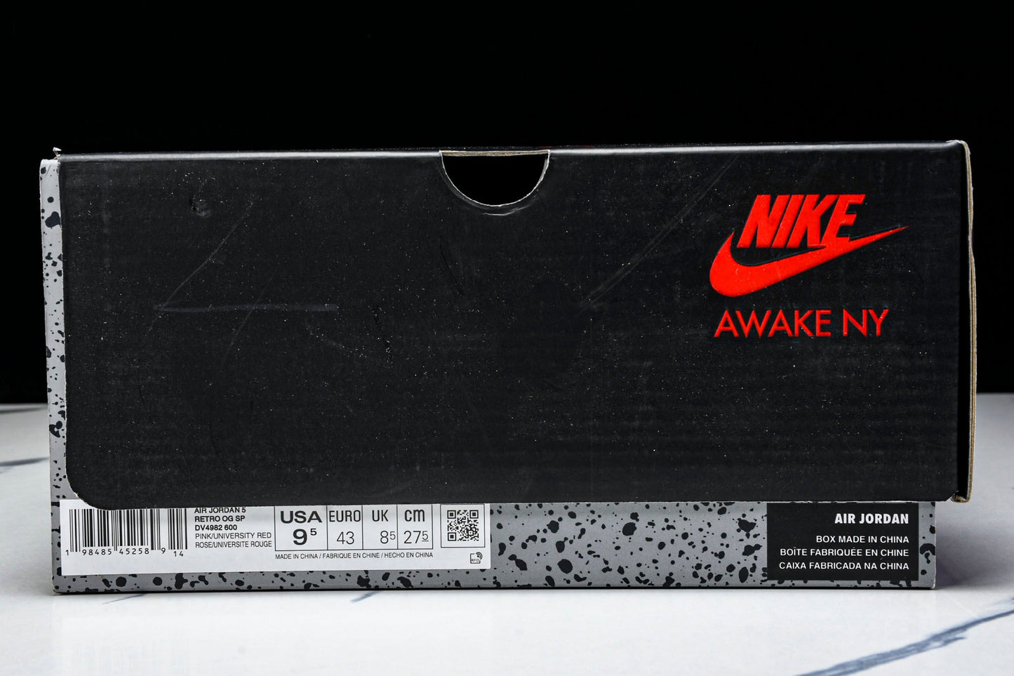 AJ5 Retro x Awake NY 'Arctic Pink'