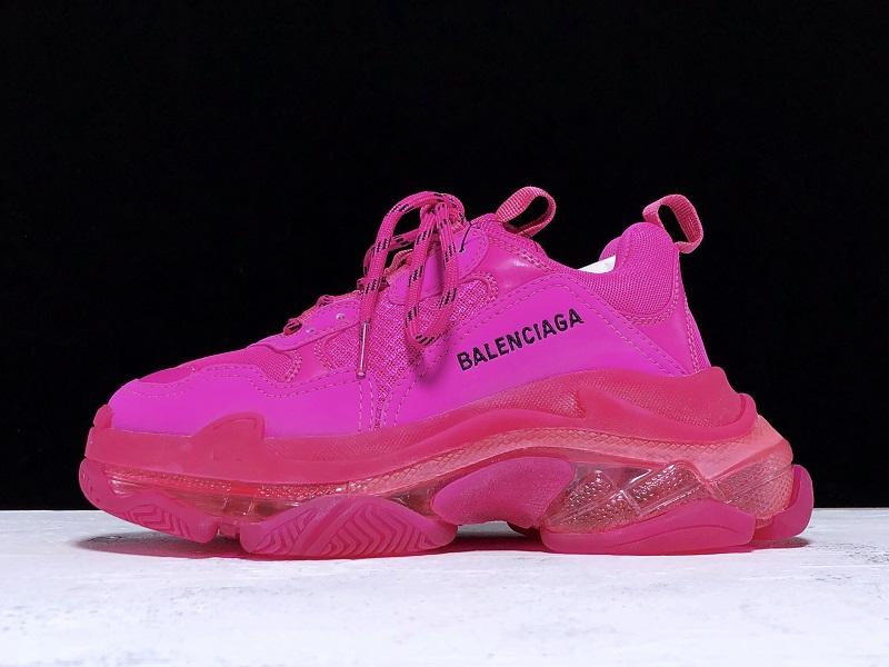 Triple S Sneaker Fluo Pink Drip Locker UK