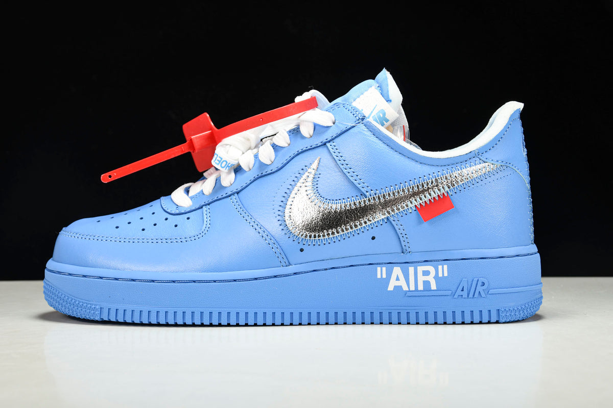 Off White AF1 MCA University Blue Drip Locker UK