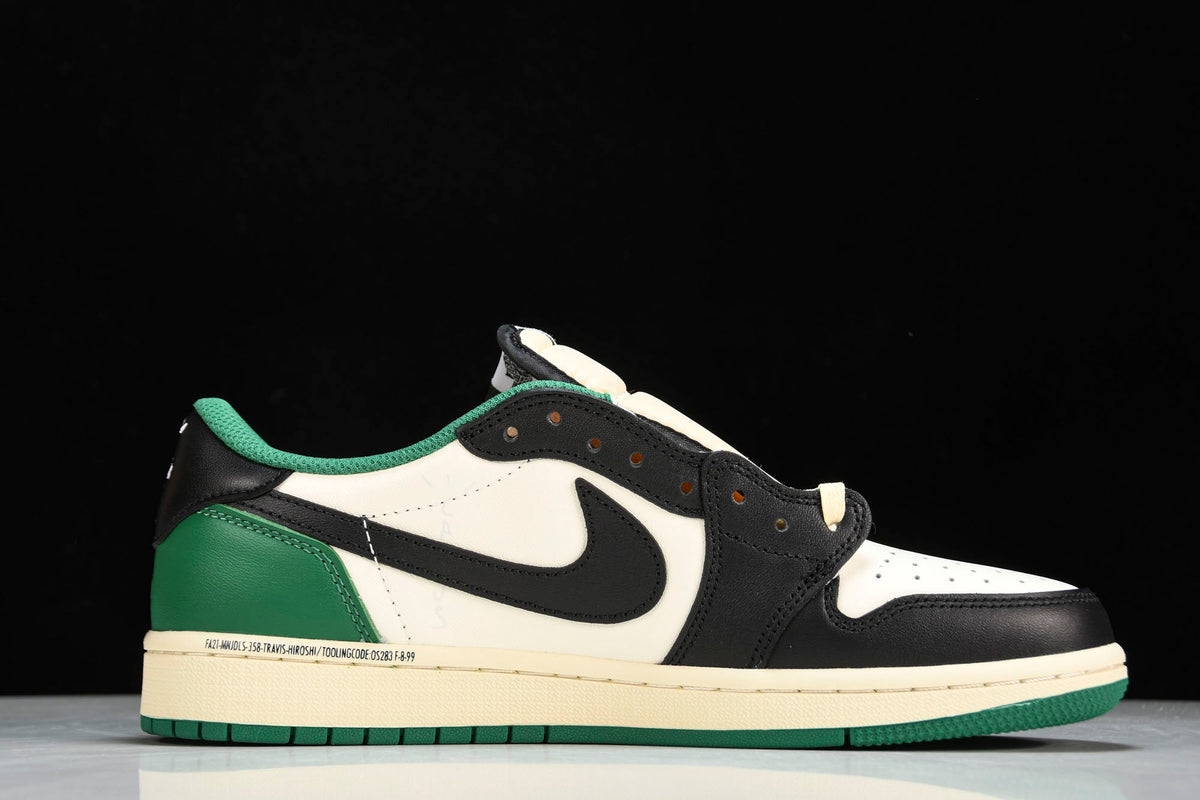 Travis Scott X AJ1 Low X Fragment Design ‘Pine Green’ (Unreleased ...