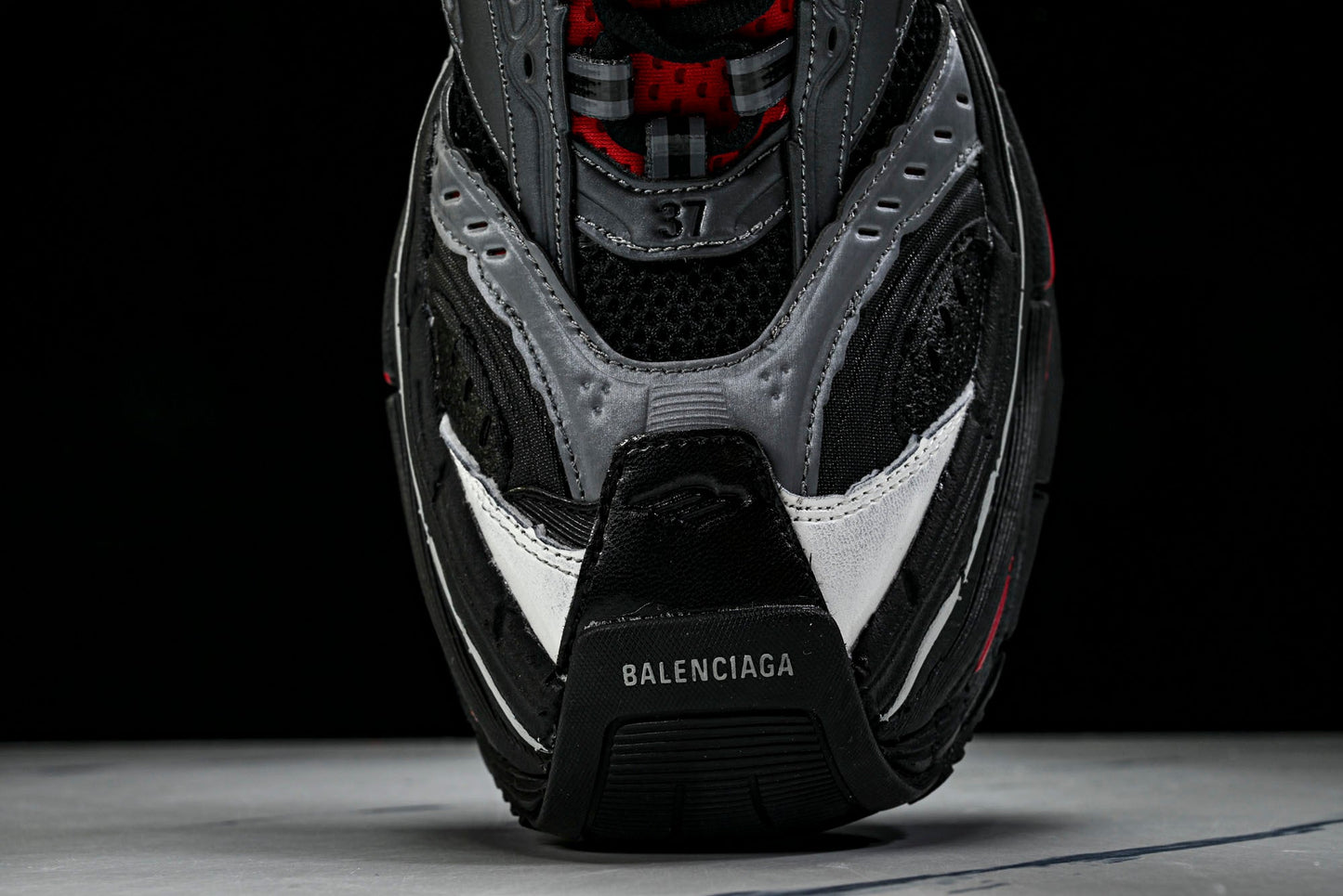 Вalenciaga Platform Sneaker 'Black Red'