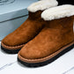 Prada Suede Booties 'Brown'