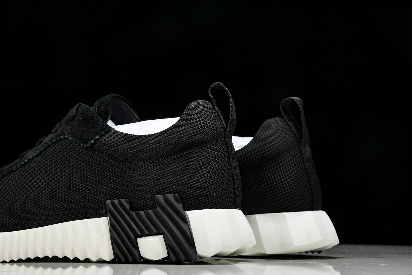 Hermès Bouncing Sneaker 'Noir Blanc'
