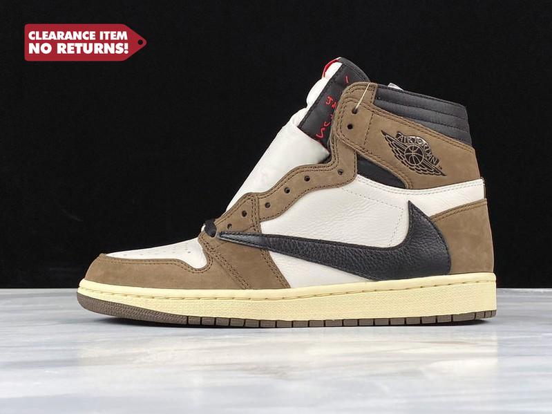 Travis Scott AJ1 Retro High - UK W 4.5 (M 5) / US W 7 (M 5.5) / EU 38