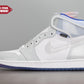 AJ1 Retro High Zoom White Racer Blue - UK W 5.5 (M 6) / US W 8 (M 6.5) / EU 39