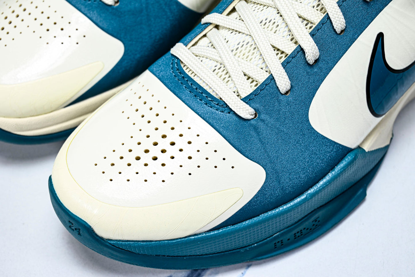 Kobe 5 Protro x Caitlin Clark 'Coconut Milk Spruce'