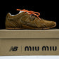 NB 530 x Miu Miu 'Cinnamon' - UK 10 / US 11.5 (W 13) / EU 43