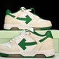 Off-White Out Of Office OOO Low Top 'White Green'