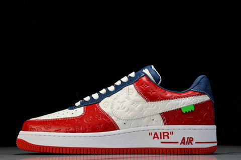 Louis Vuittоп x AF1 by Virgil Abloh 'Red White Blue'