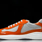 Prada America's Cup Sneaker 'Orange Silver'