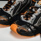 3XL Sneaker 'Black Orange Grey'