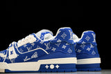 Louis Vuittоп Trainer Low 'Blue Monogram Textile'