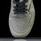 Travis Scott AJ1 Low x Supreme 'White Grey 3.0' (Custom)