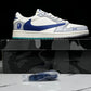 Travis Scott AJ1 Low x BAPE 'Blue Grey White' (Custom)