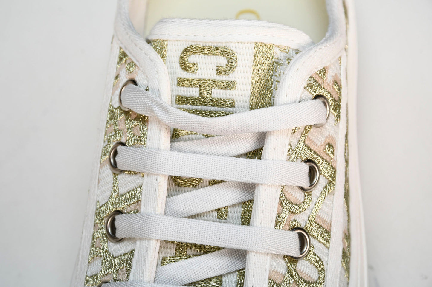 D1or Walk'N'D1or Platform Sneaker 'Oblique Gold'