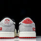 Travis Scott AJ1 Low x Year of The Snake x Supreme 'Grey Black' (Custom)