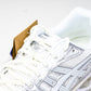 ASIСS Gel-Kayano 14 x JJJJound 'Silver White'