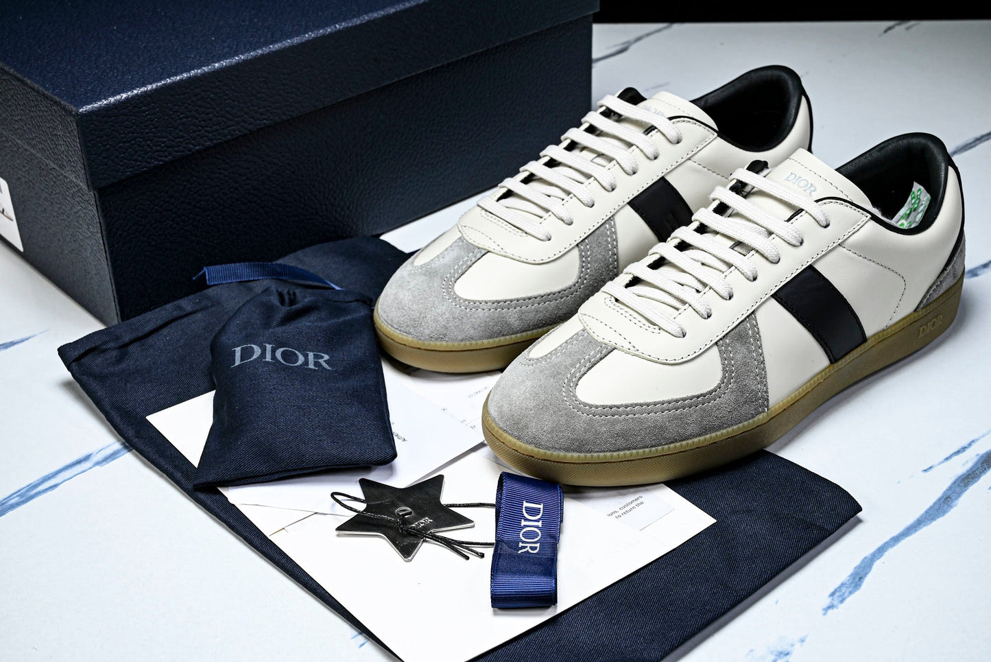 D1or B01 Matchpoint Sneaker 'Black White'