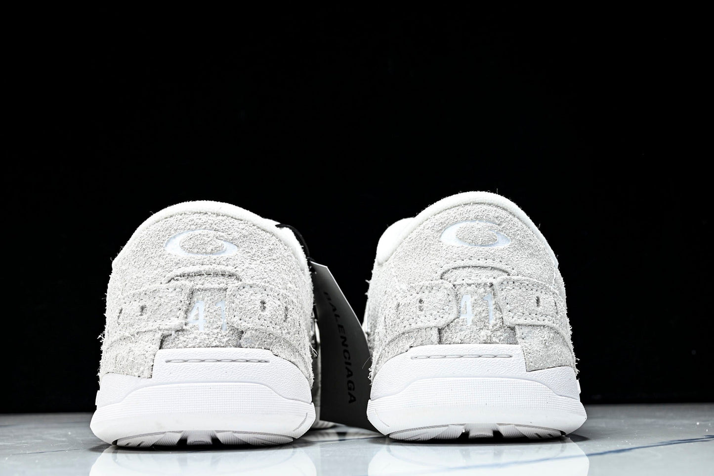 Вalenciaga Hamptons Suede Sneaker 'Off-White'