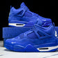 Nigel Sylvester x AJ4 Retro OG Brick by Brick 'Blue' (Unreleased)