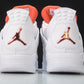 AJ4 Retro OG 'Orange Metallic' - UK 9.5 / US 10.5 / EU 44.5