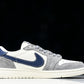 Travis Scott AJ1 Low x Fragment 'Grey Navy' (Custom)