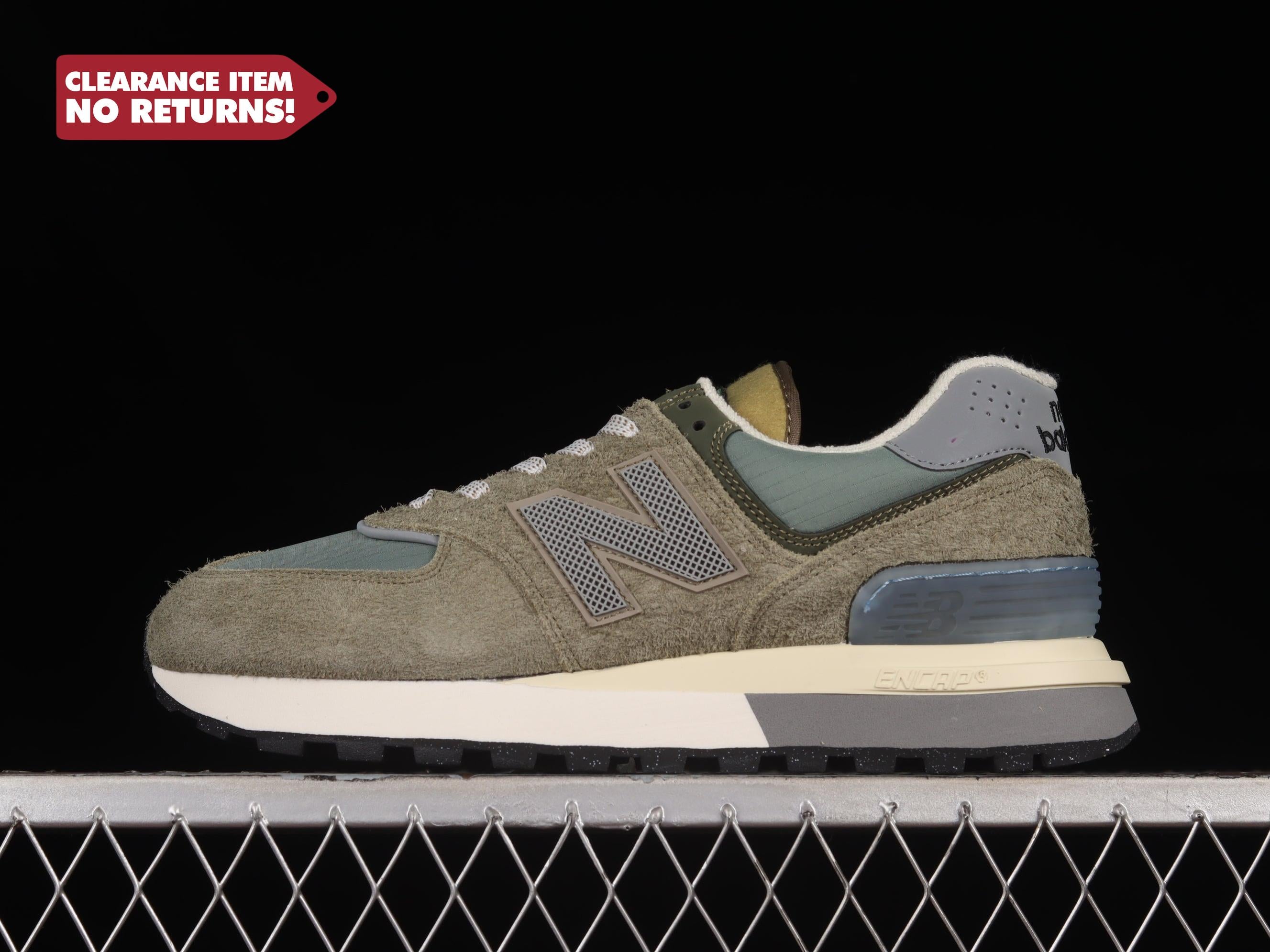 NB 574 Legacy x Stone Island 'Steel Blue' - UK 3.5 / US 4 / EU 36