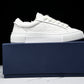 D1or B33 Gravity Leather 'Oblique Triple White' - UK 7 / US 8 / EU 41