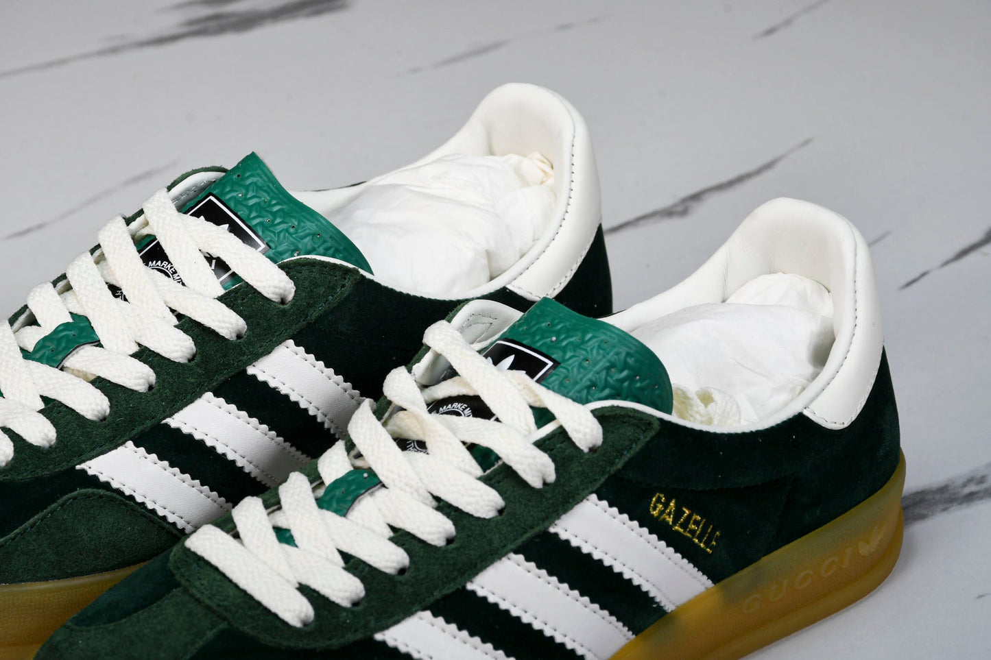 Guссi x Gazelle 'Green' - UK 9.5 / US 10 / EU 44