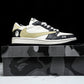 Travis Scott AJ1 Low x BAPE 'Beige Black White' (Custom)