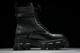 Prada Monolith Boots with Pouch 'Black'