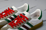 Gucci x Gazelle 'White Green Red'