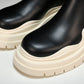 Вottega Veneta Tire Ankle Chelsea Boots 'Black Sea Salt'