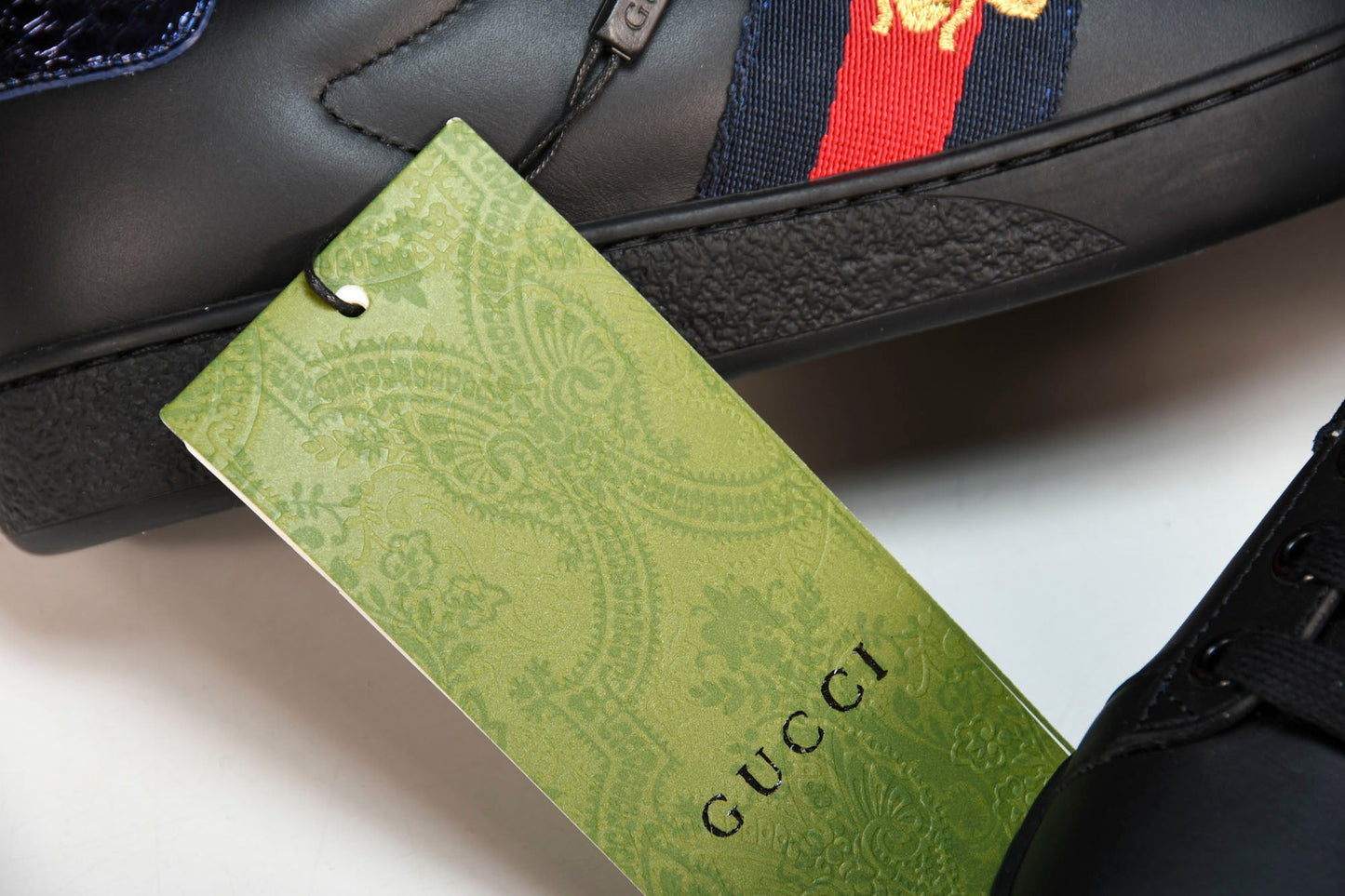 Guссi Ace 'Black Bee' - UK 11 / US 11.5 / EU 45