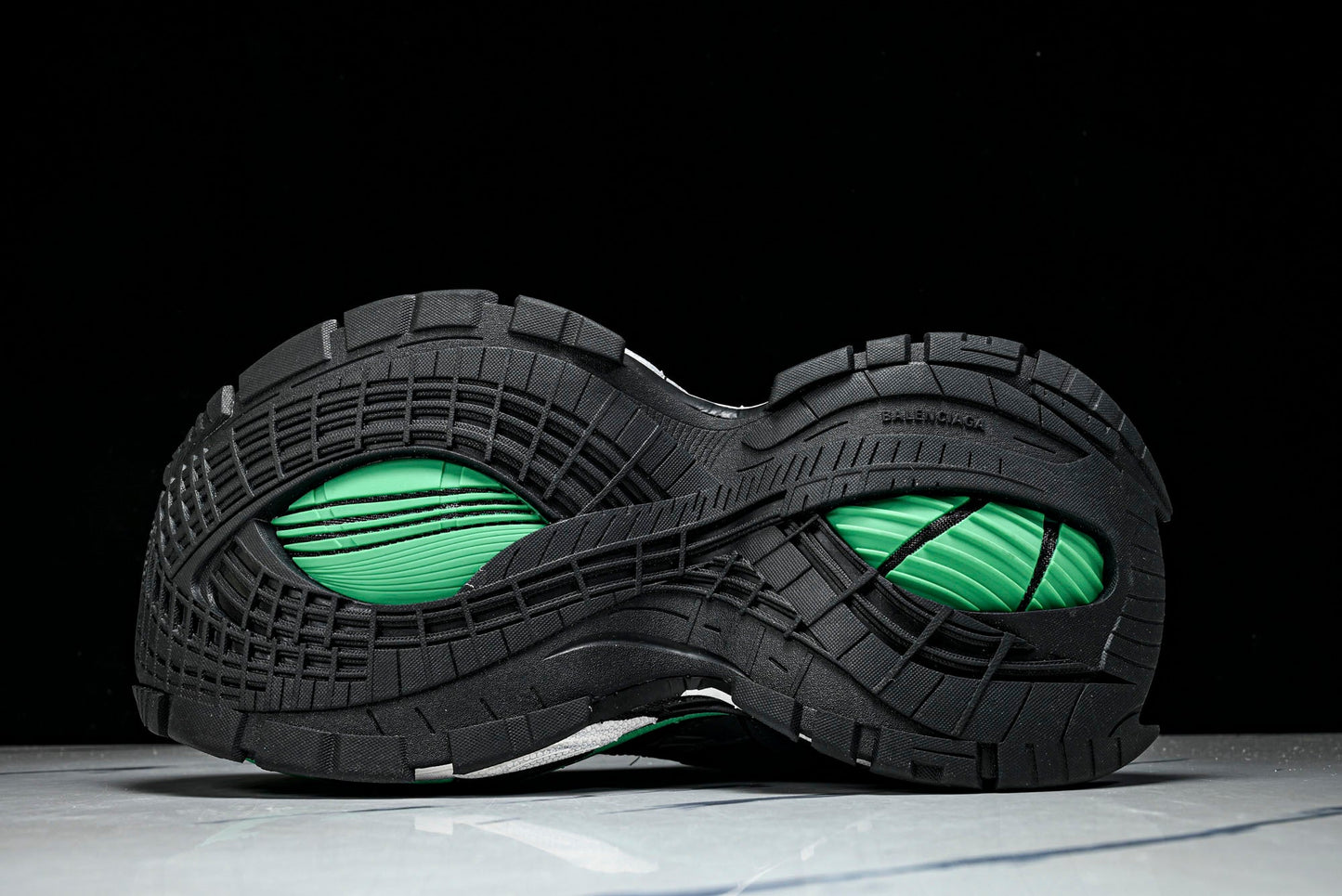 Вalenciaga Platform Sneaker 'Black Green Grey'