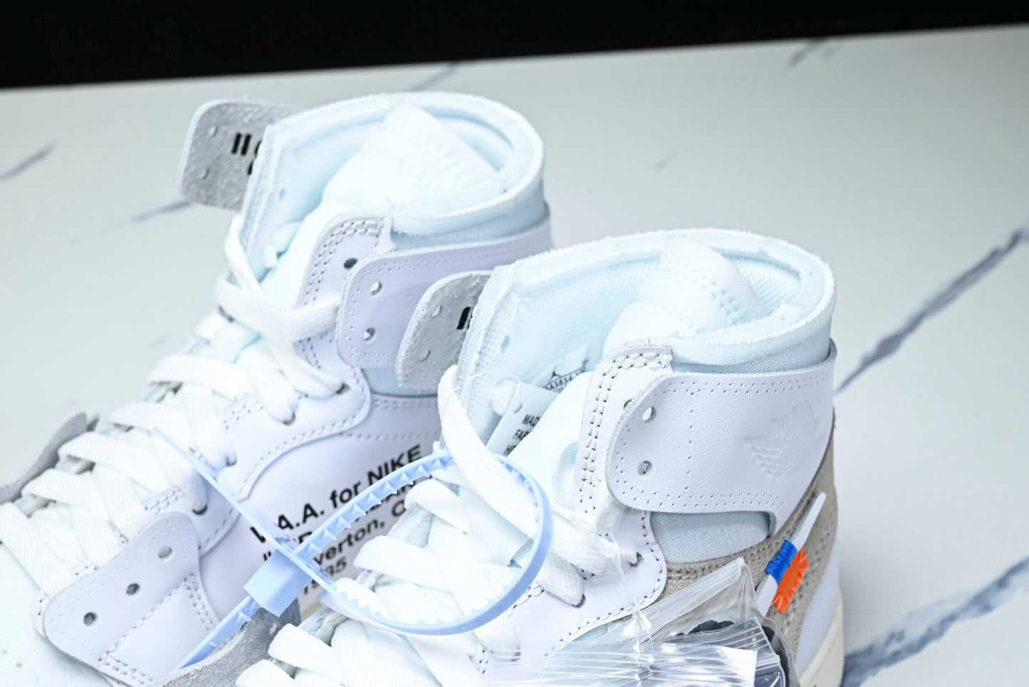 Off-White x Virgil Abloh Archive AJ1 Retro High 'Alaska'