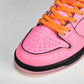 Powerpuff Girls x SB Dnk Low 'Blossom' - UK 3.5 (W 3) / US 4 (W 5.5) / EU 36