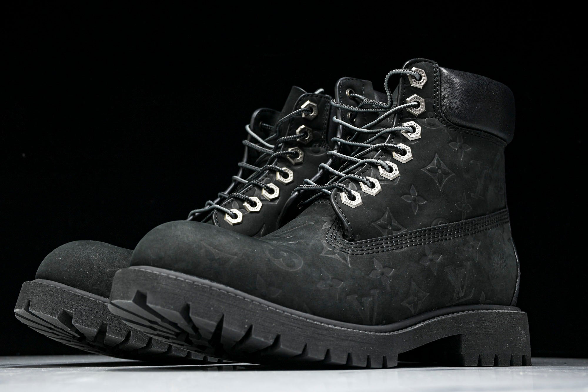 Louis Vuittоп x Timberland 6 Inch Ankle Boot 'Black Monogram'