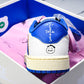 Travis Scott AJ1 Retro Low OG x Fragment ‘Sail Military Blue’