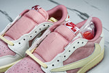 Travis Scott AJ1 Retro Low OG 'Shy Pink'