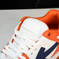 Off-White Out Of Office OOO Low Top 'Orange White Blue'