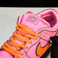 Powerpuff Girls x SB Dnk Low 'Blossom' - UK 3.5 (W 3) / US 4 (W 5.5) / EU 36