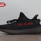 Yzy Boost 350 v2 Black Red "BRED" - UK 8 / US 8.5 / EU 42