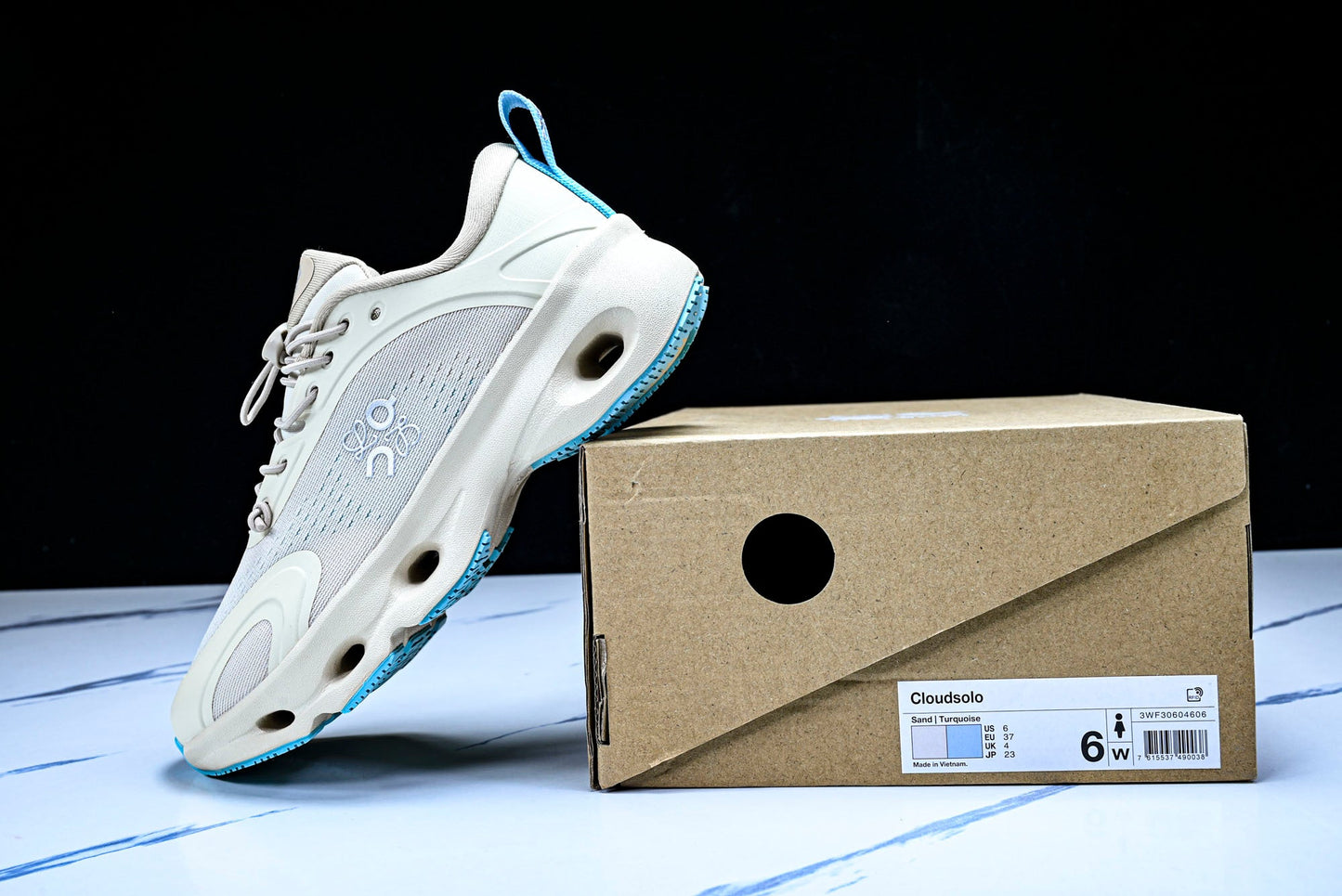 LOEWE × ON Cloudsolo 'Sand Turquoise'