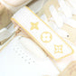 Louis Vuittоп Trainer Low Velcro Strap 'Monogram Denim Beige'
