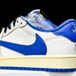 Travis Scott AJ1 Retro Low OG x Fragment ‘Sail Military Blue’
