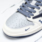 Travis Scott AJ1 Low x BAPE 'Grey Navy' (Custom)