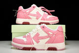 Off-White Out Of Office OOO Low Top 'Sartorial Stitching - Pink White'