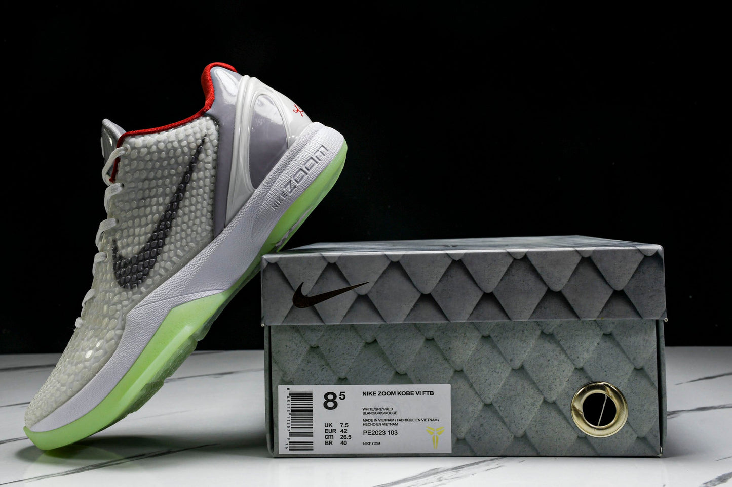 Kobe 6 'Yzy Pure Platinum' (Unreleased PE) - UK 11 / US 12 / EU 46