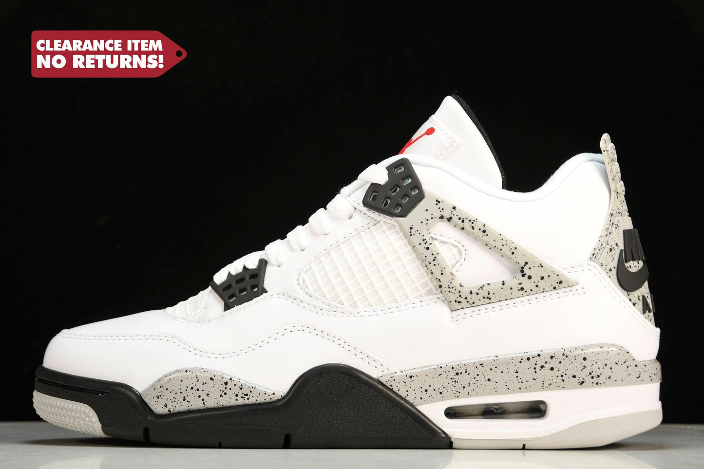 AJ4 Retro OG 'White Cement' - UK 6.5 / US 7.5 / EU 40.5